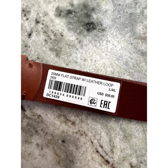 Frye Brown Leather Belt Size L/XL main image 5